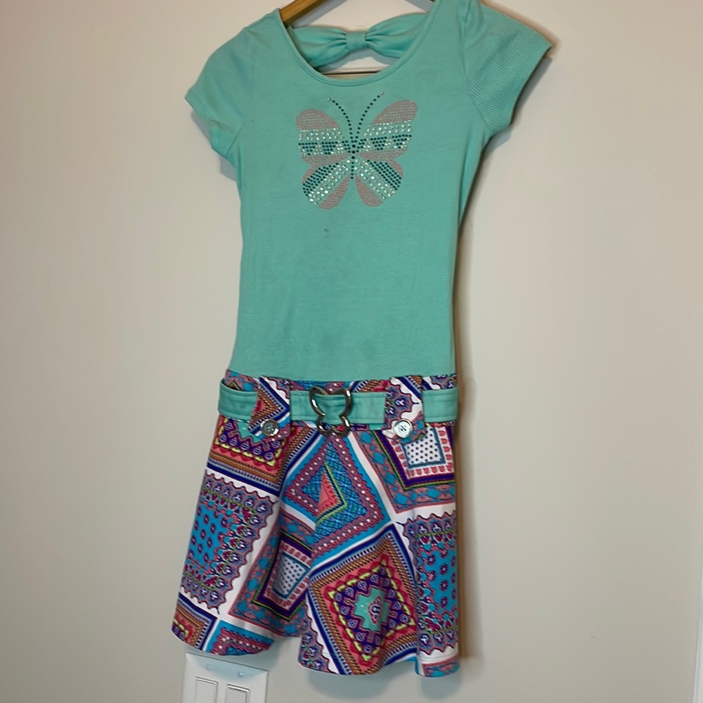 lilt Butterfly print dress Sz 14
